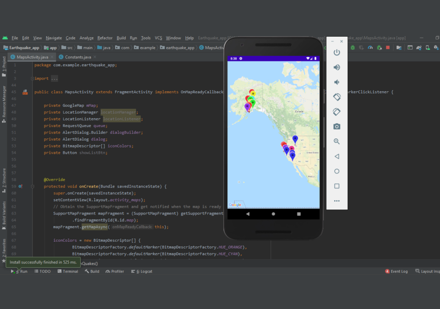 earthquake app
