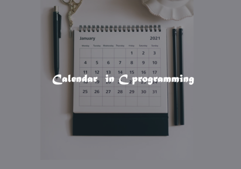 Calendar in C with source code
