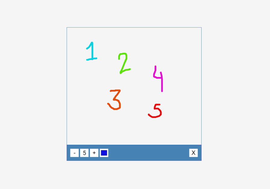 drawing app - feature