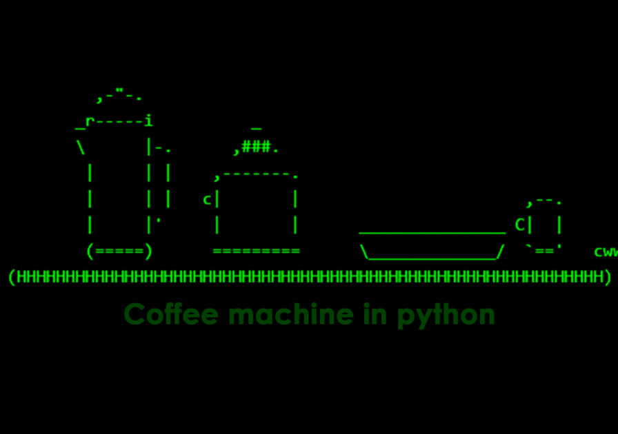 coffee machine