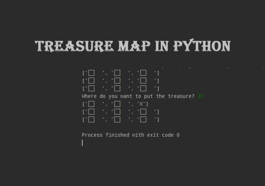 treasure map - feature