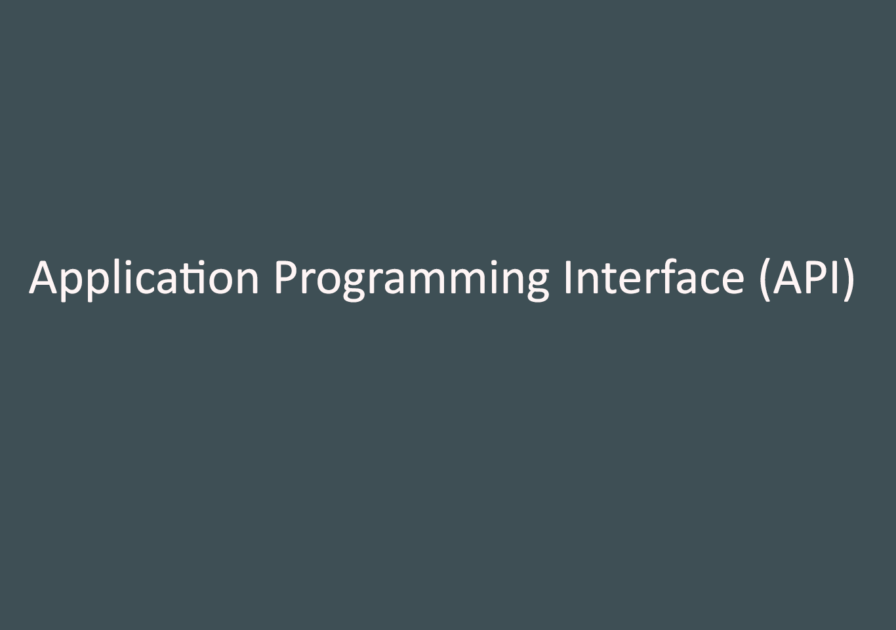 API - Application programming interface