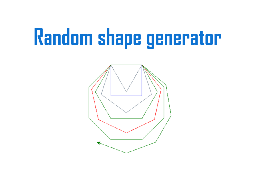 random shape - feature