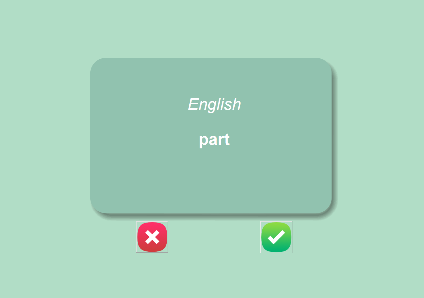 Language learner app in python