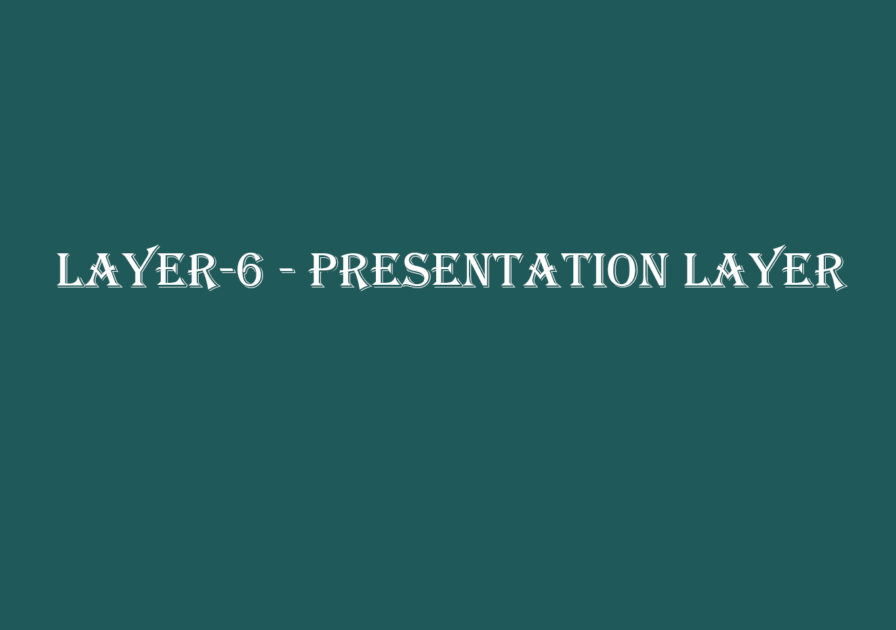 presentation layer