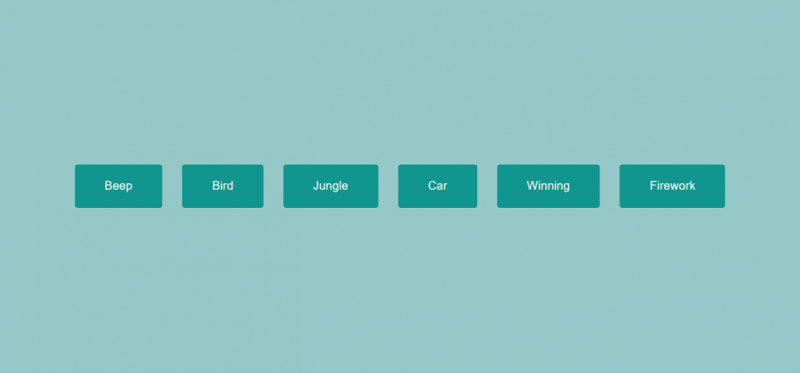 Design an Amazing Sound board in HTML5, CSS & JS