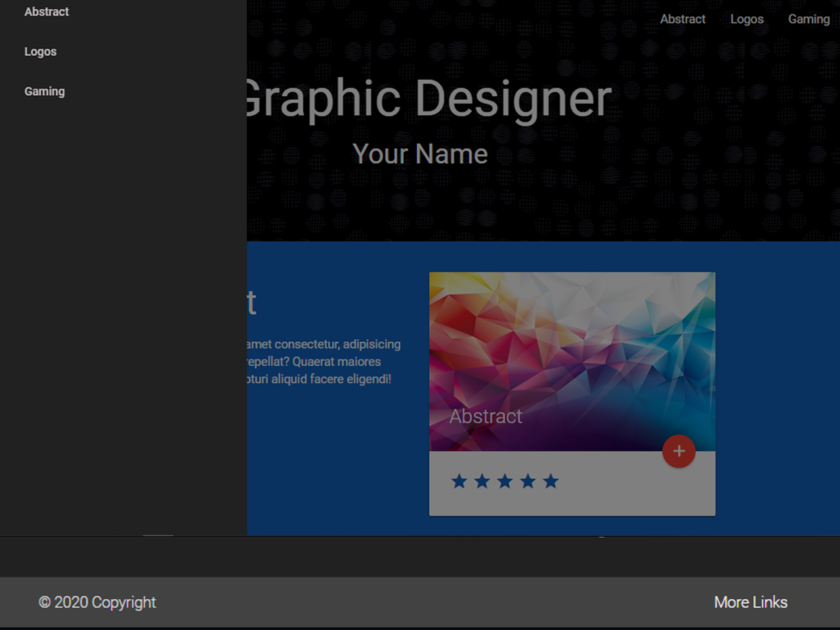 graphic feature graphic frontend site