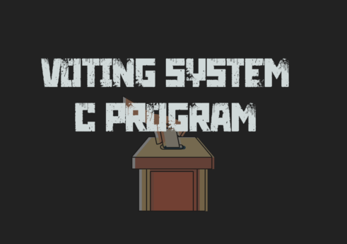 Voting system in C with source code