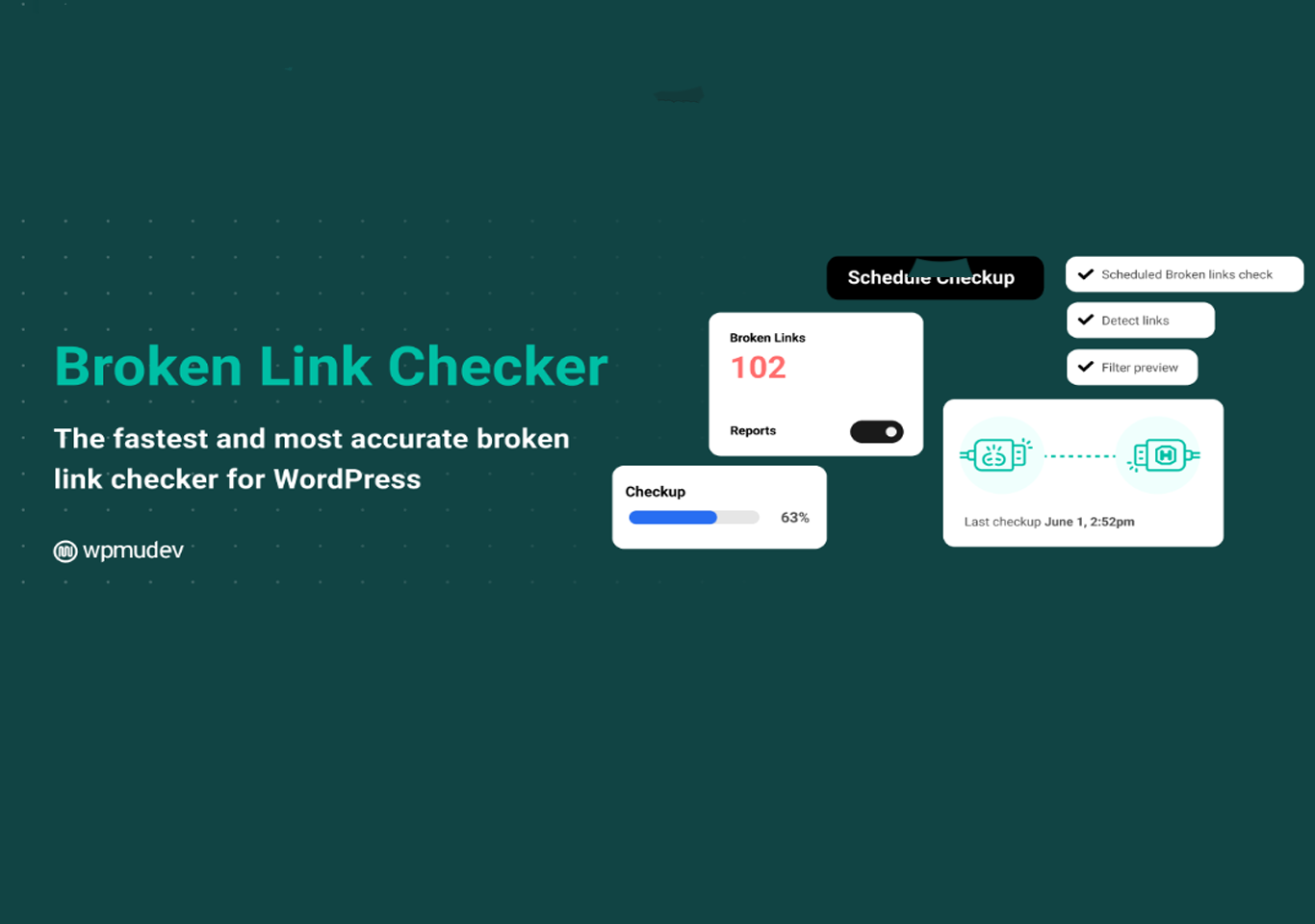 Broken link  checker WordPress plugin