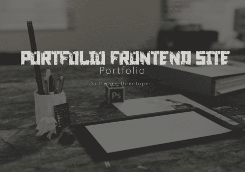 Portfolio frontend site