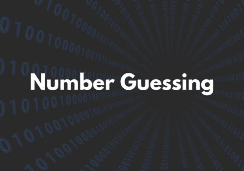 Number guessing game in python