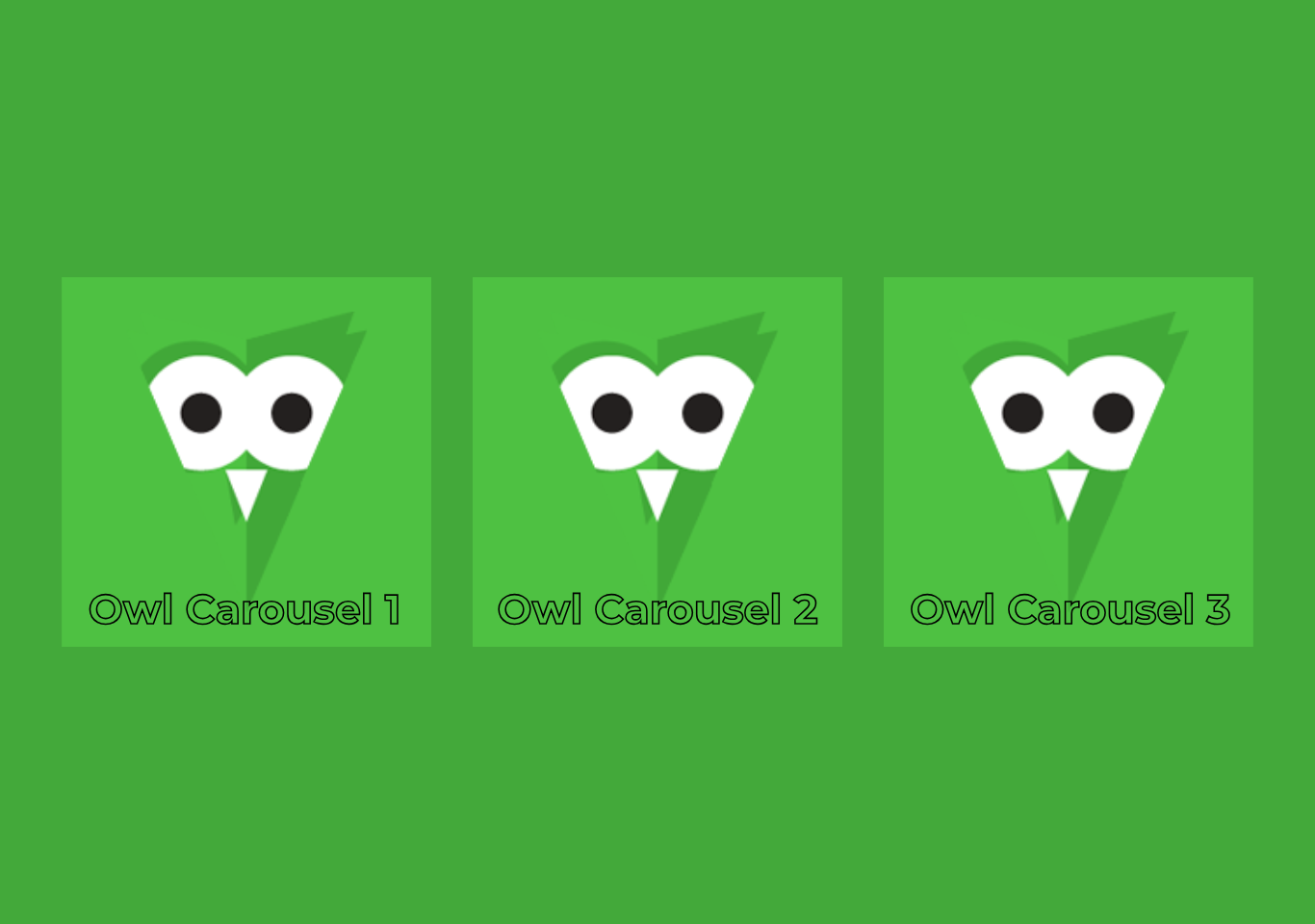 Owl carousel effect in JS