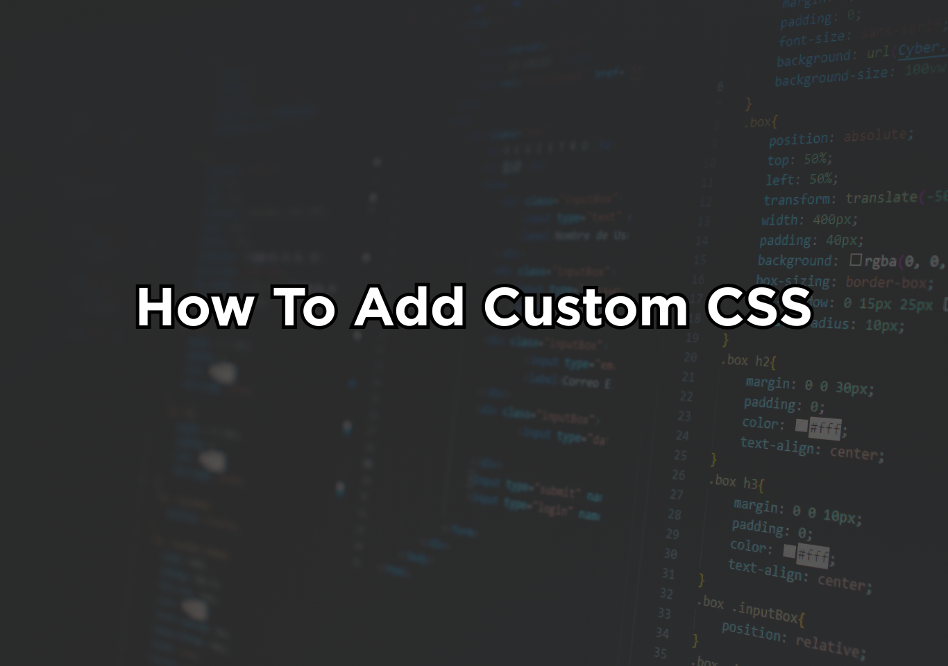 How to add custom CSS to WordPress?