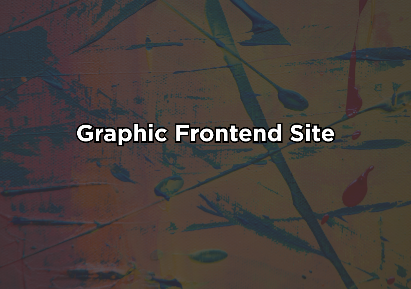 Graphic frontend site
