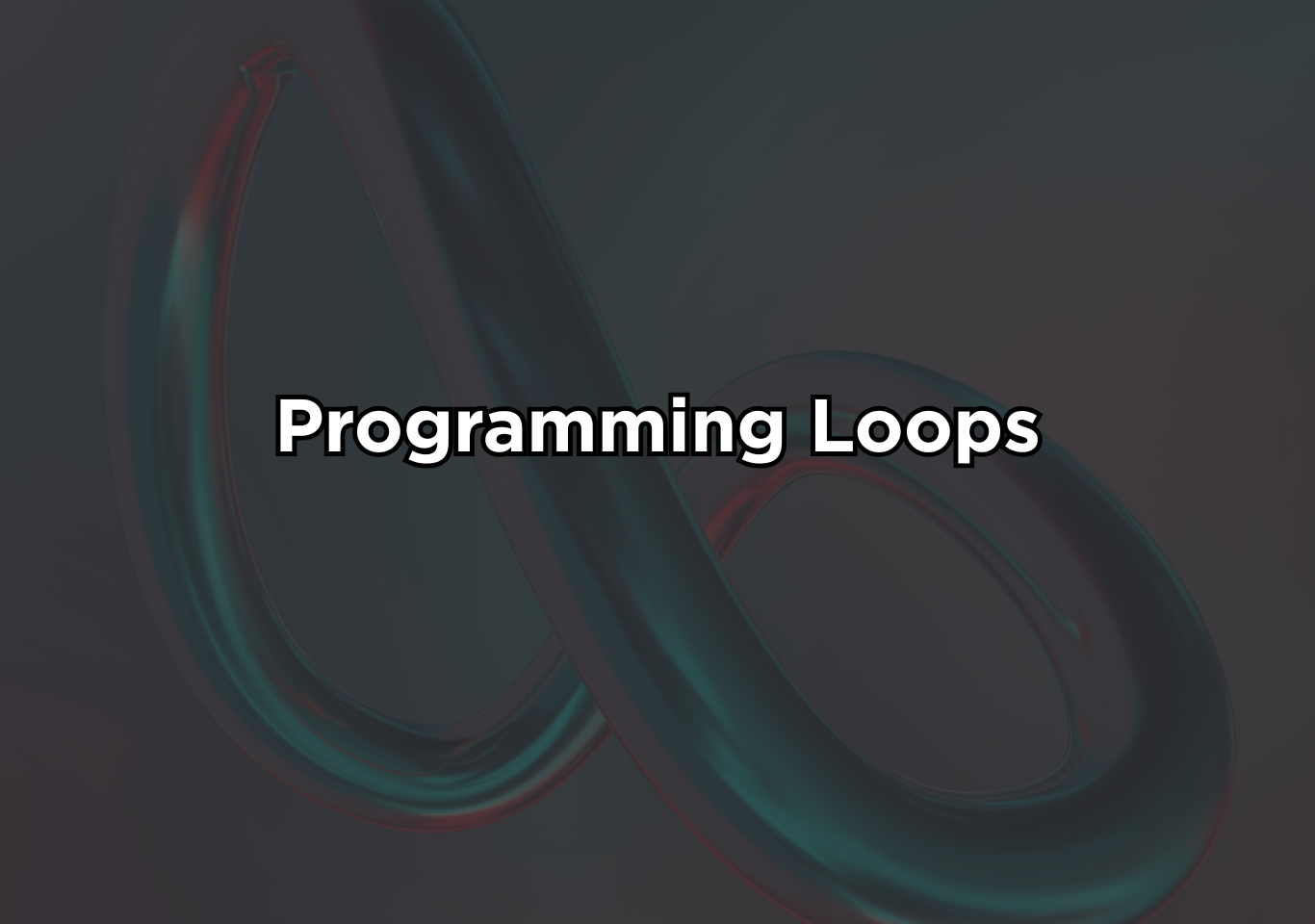 What are programming loops?