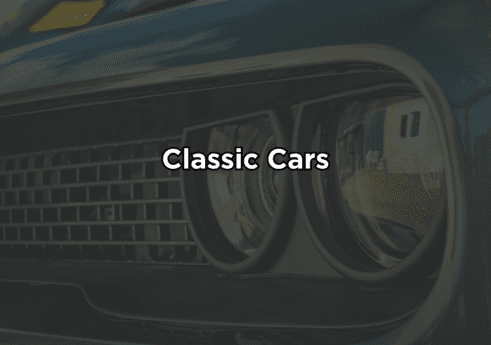 Classic car frontend site
