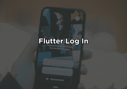 Flutter login app