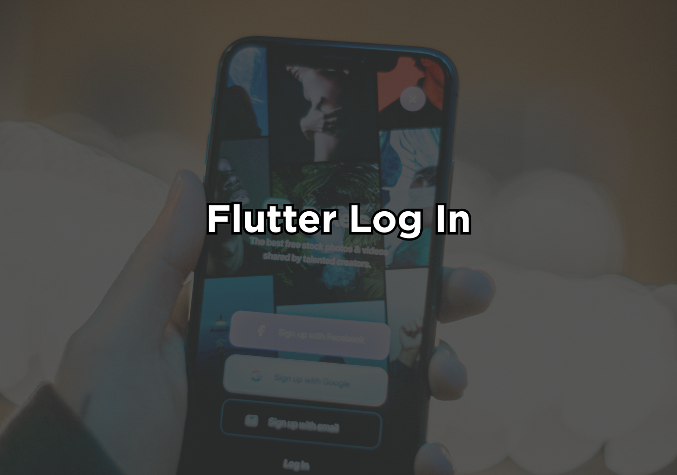 Flutter login app