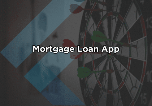 Mortgage loan app in flutter