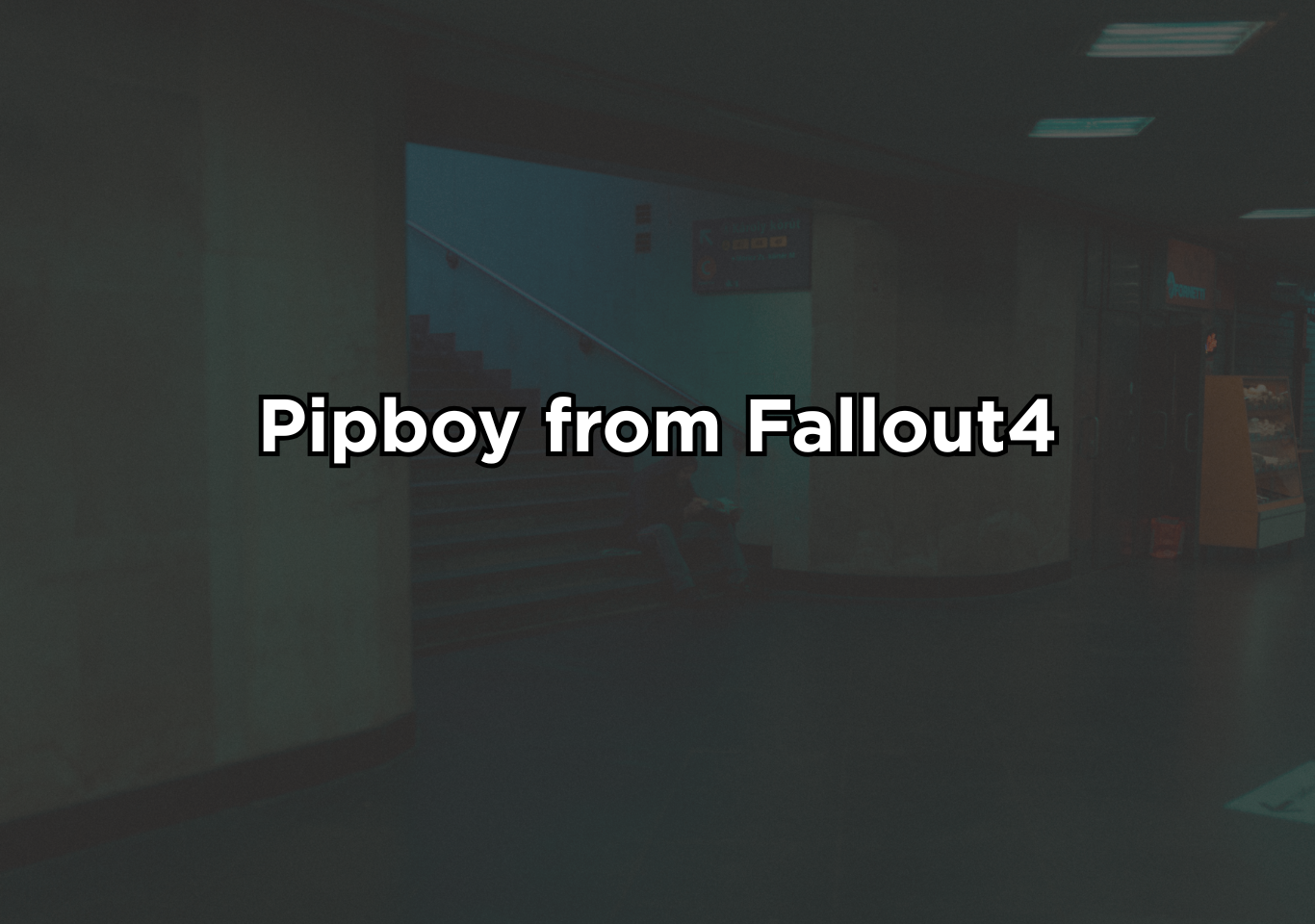 Pipboy from fallout 4