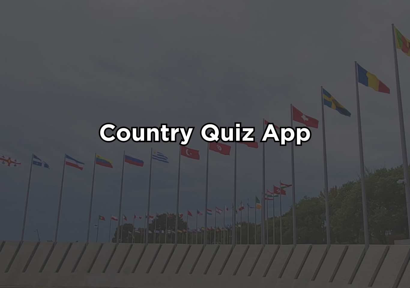 Country quiz android app