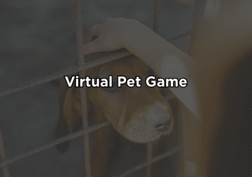 Virtual pet game in JavaScript