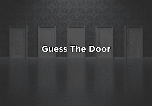 Guess the door game in python