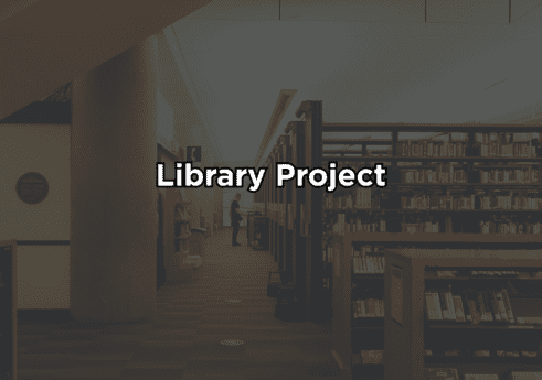 Library project in python