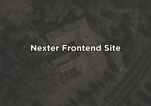 Nexter frontend site