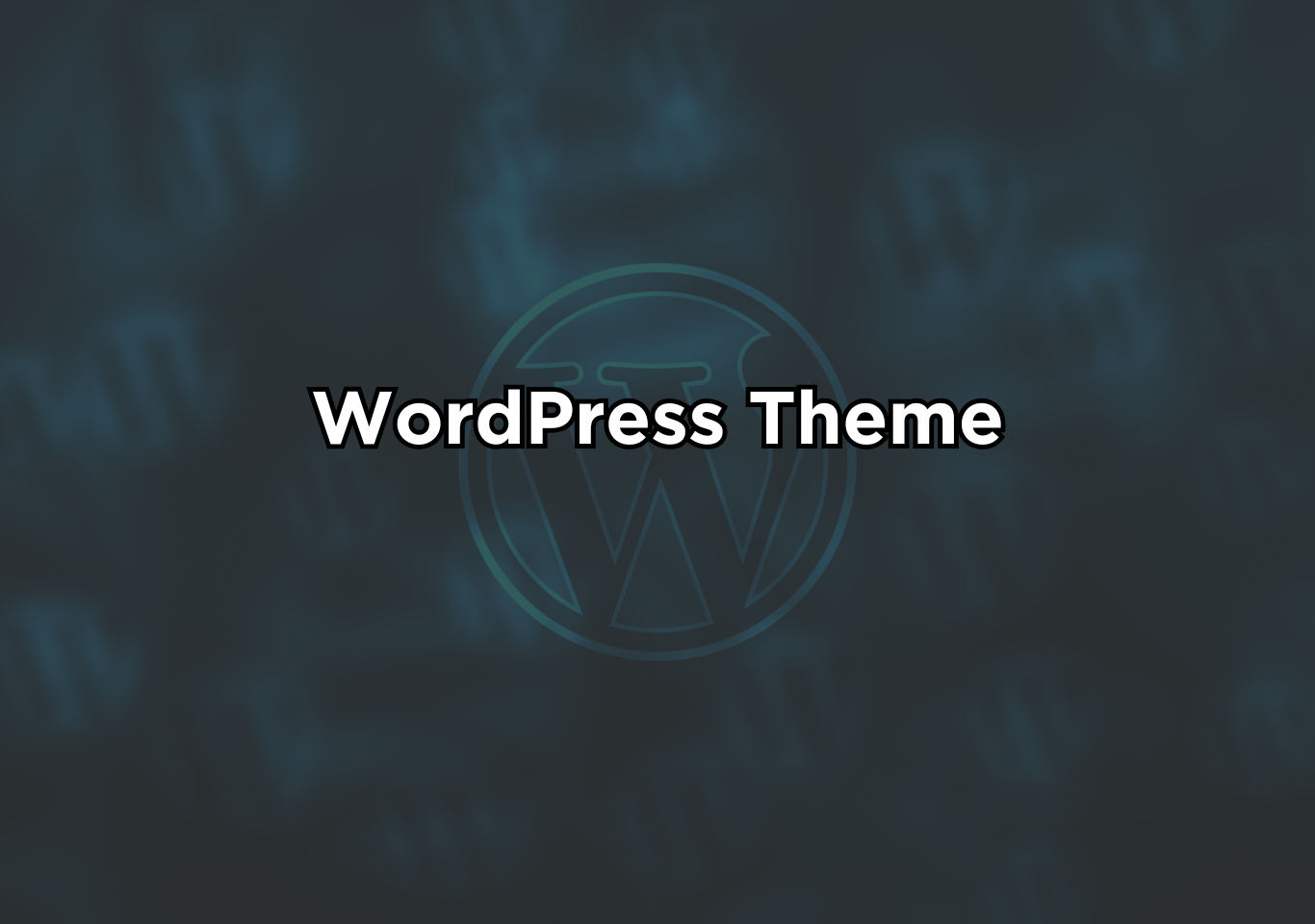 What is WordPress theme?